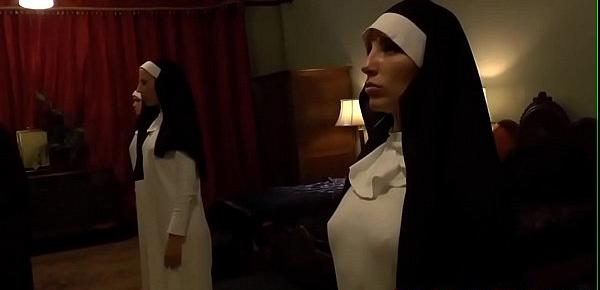  Lesbian nun toy booty